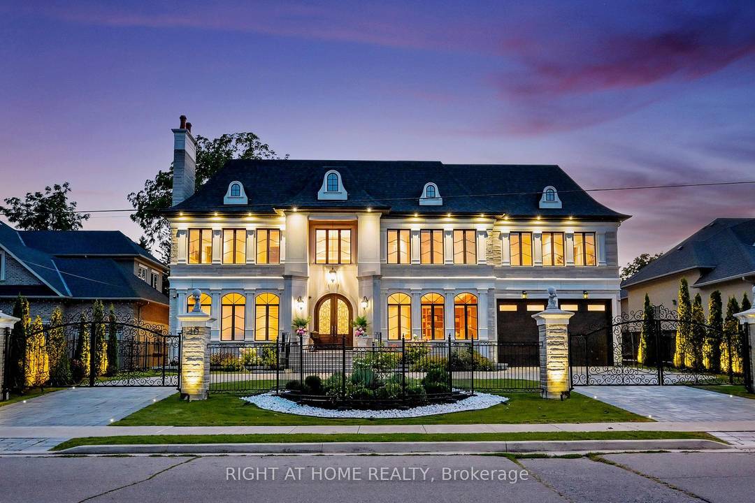 A Timeless French Chateau Estate Masterfully Crafted in 2018 as the Builder's Personal Custom Residence constructed imported Indian Limestone, Set in the Prestigious Enclave of South Richvale.