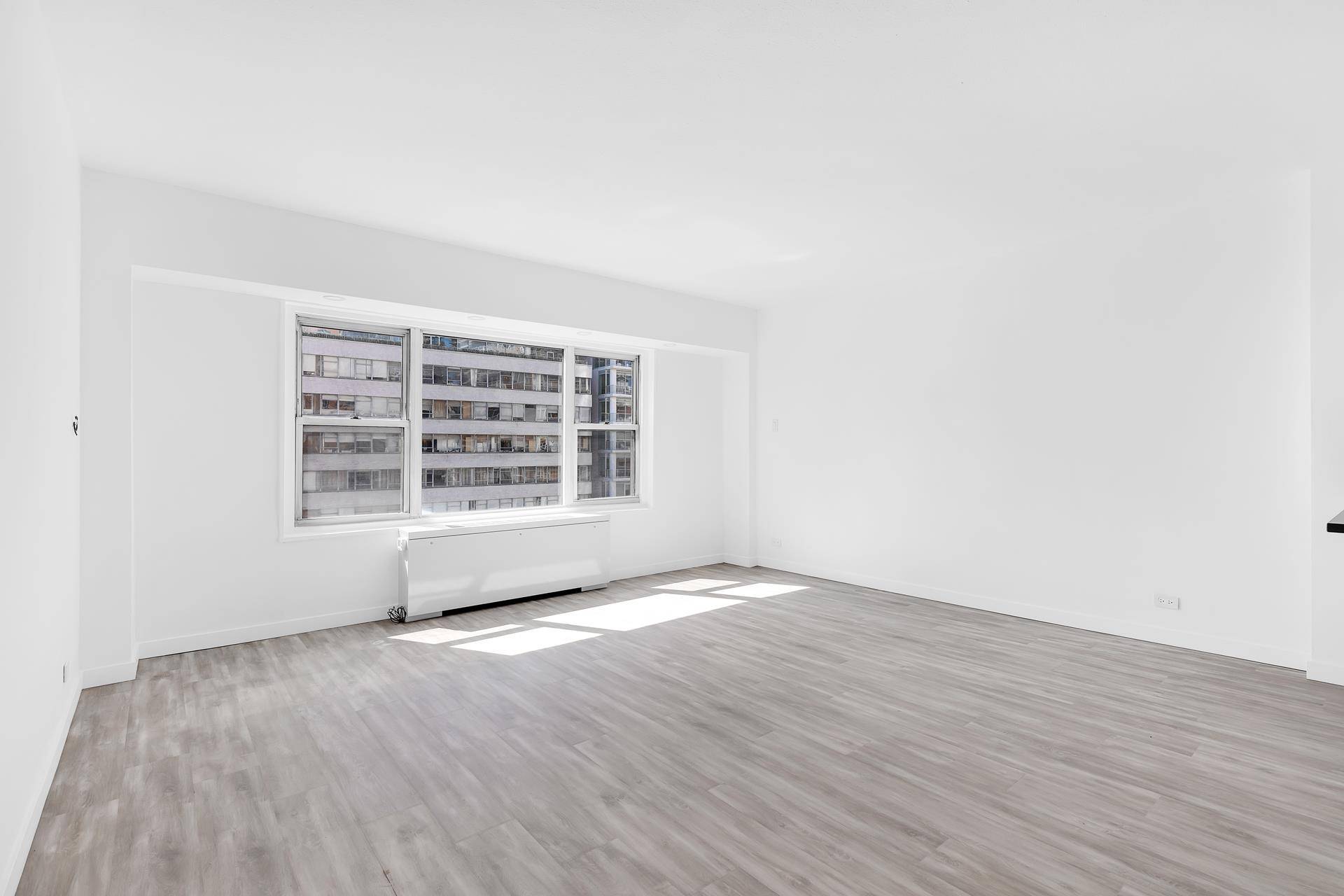 PENTHOUSE PERFECTION ! Hail the SUNSHINE in this brand new beautifully renovated studio !