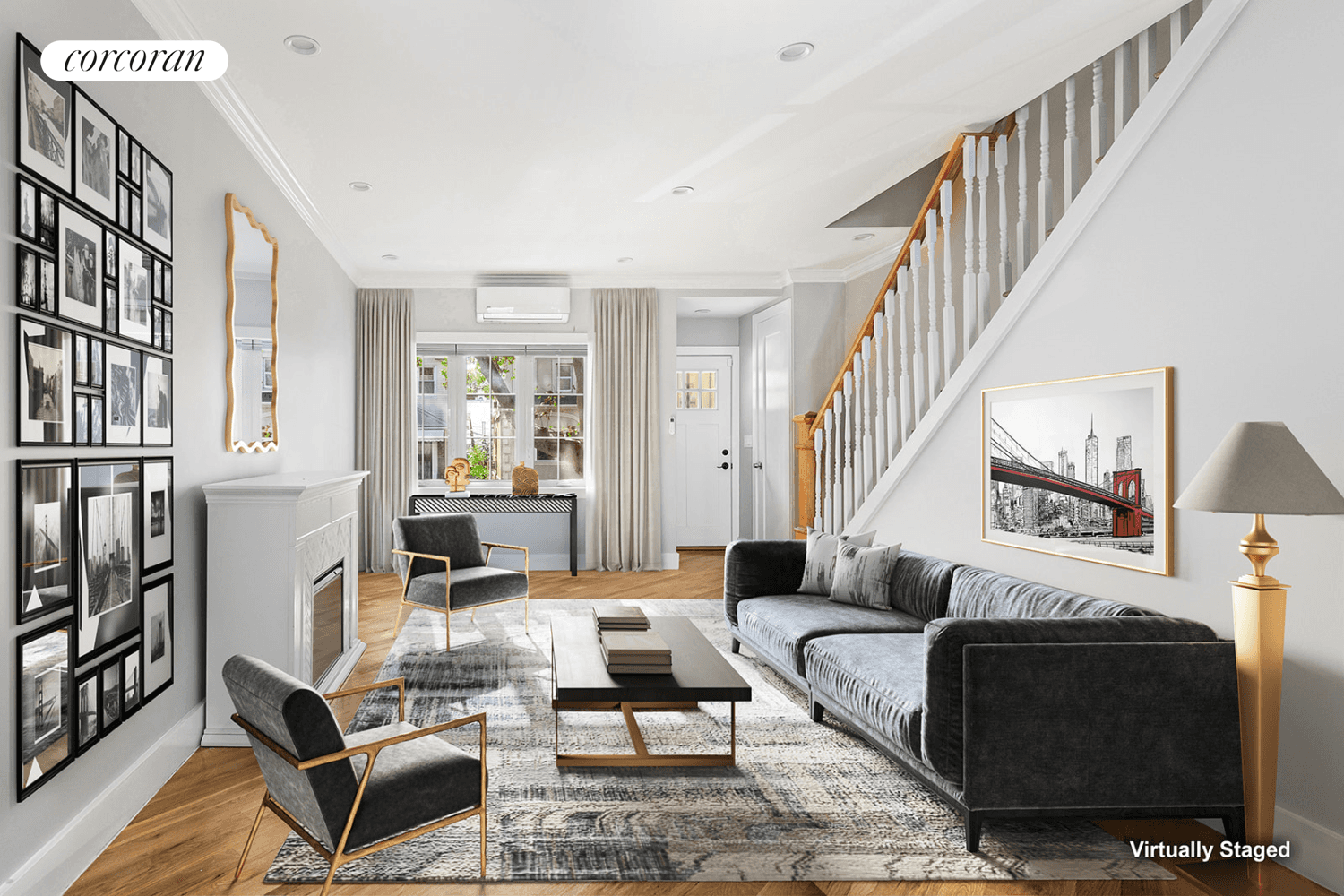 Welcome to 419 99th Street, a charming Bay Ridge townhouse nestled in a bucolic setting.