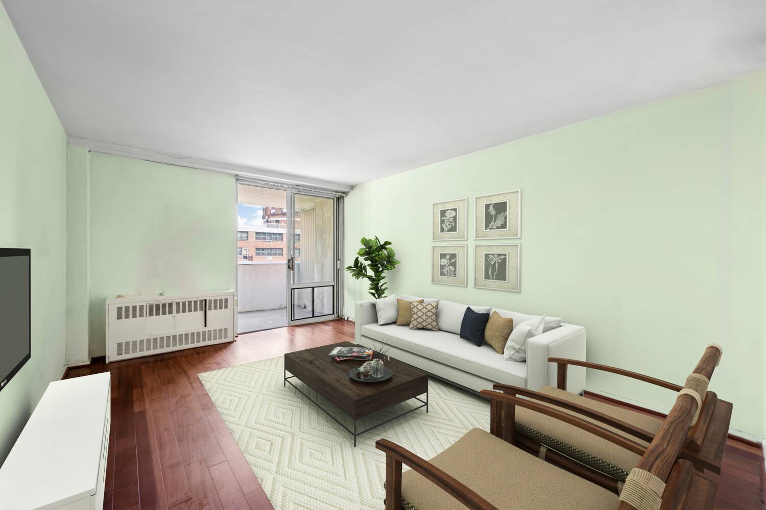 Spacious, high floor 3 BR, 1.