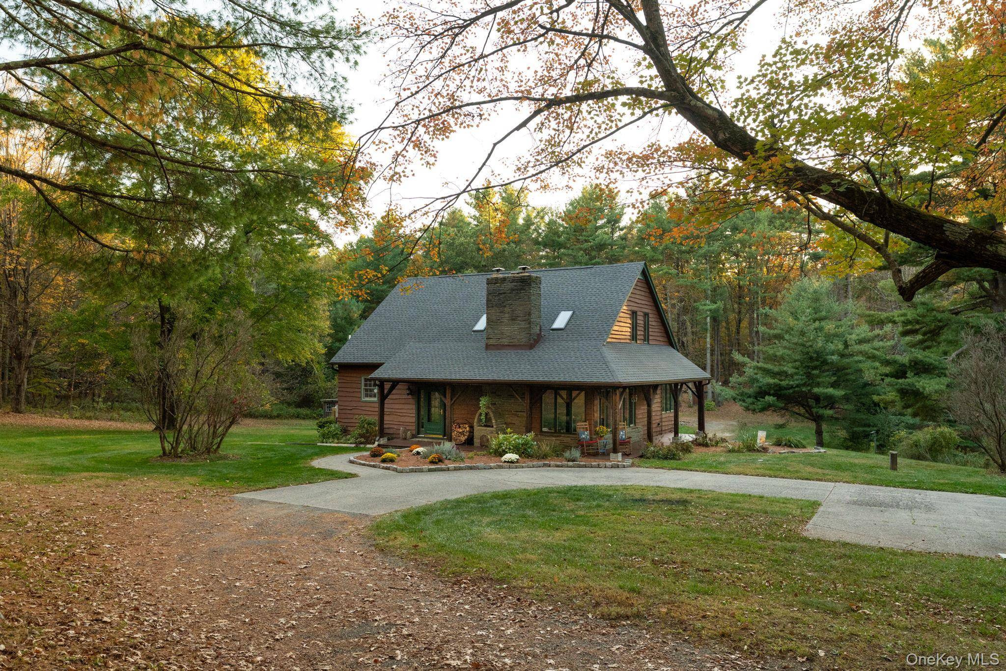 Follow a long, winding driveway through a canopy of trees to find a rustic contemporary retreat Kinderhook Haven, your new Hudson Valley sanctuary.