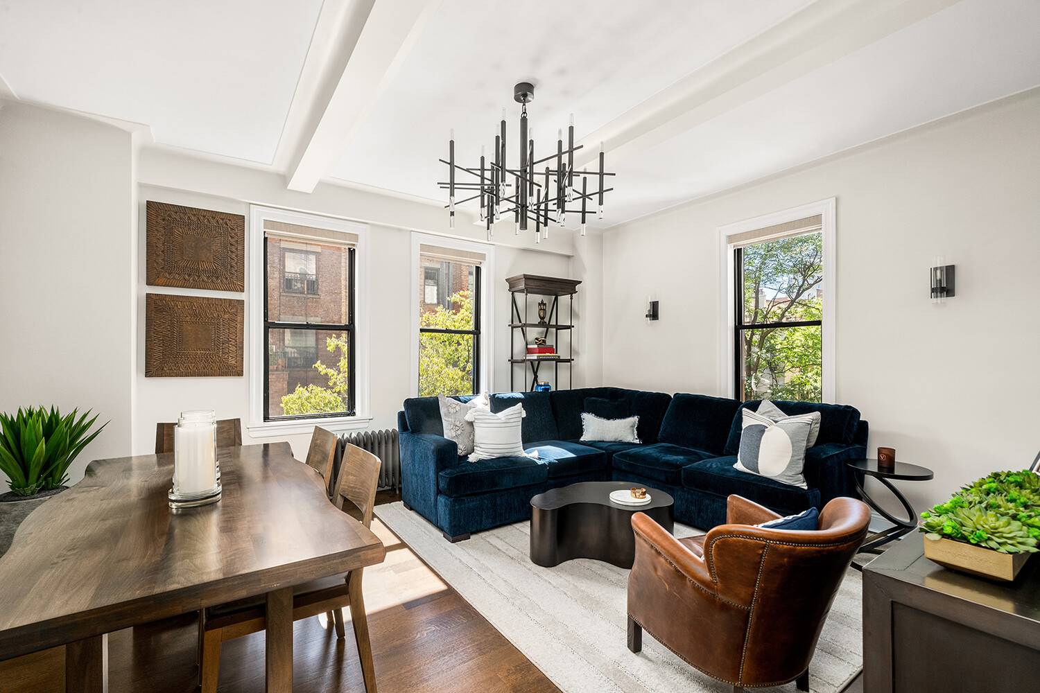 Prime two bedroom one and a half bathroom home with an extensive, high quality renovation and three exposures in the beautiful pre War co operative, 130 West 86th Street, located ...