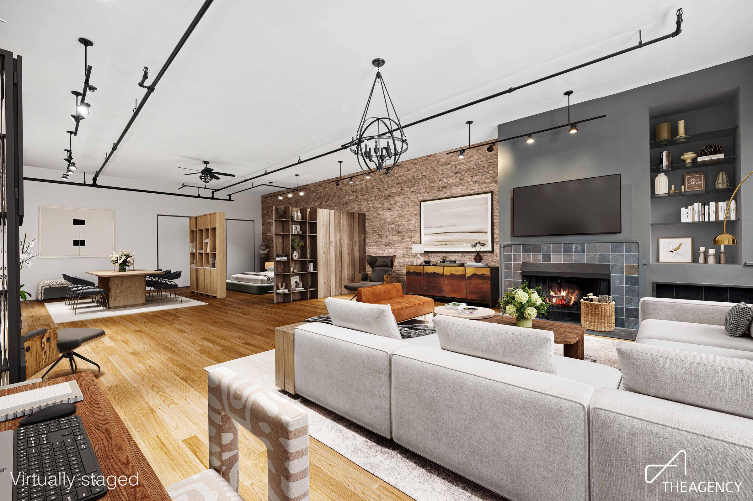 Welcome to Apartment 2F at 708 Greenwich Avenue, a truly one of a kind loft nestled in the heart of the West Village.