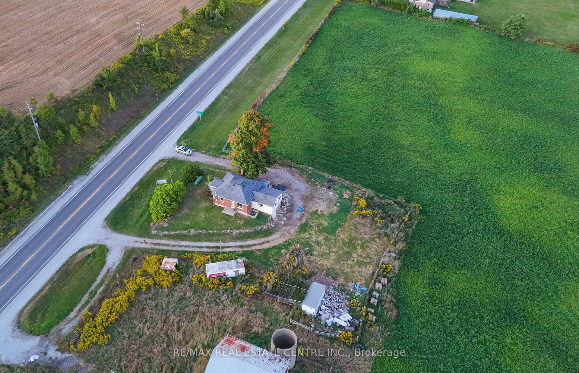 A Great Opportunity To Own A Beautiful 32 Acres 21 Acres Are Useable Farming Land, amp ; Has All Brick 2 Bedroom Bungalow House And Barn.