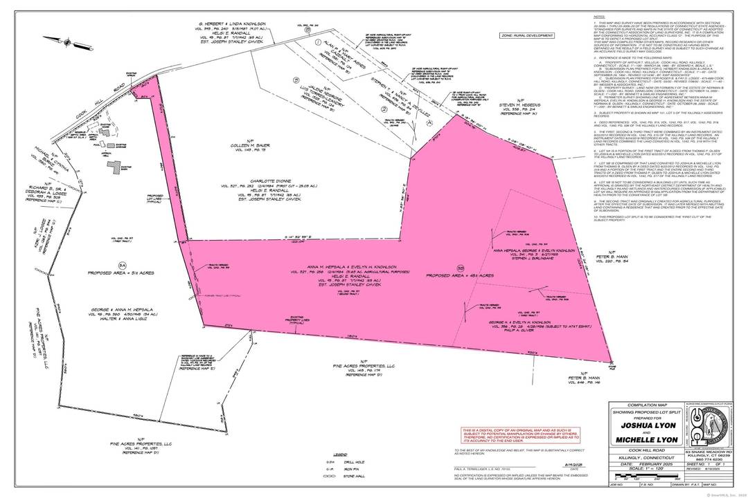 Do not miss out on the opportunity to own 45 acres in Killingly !