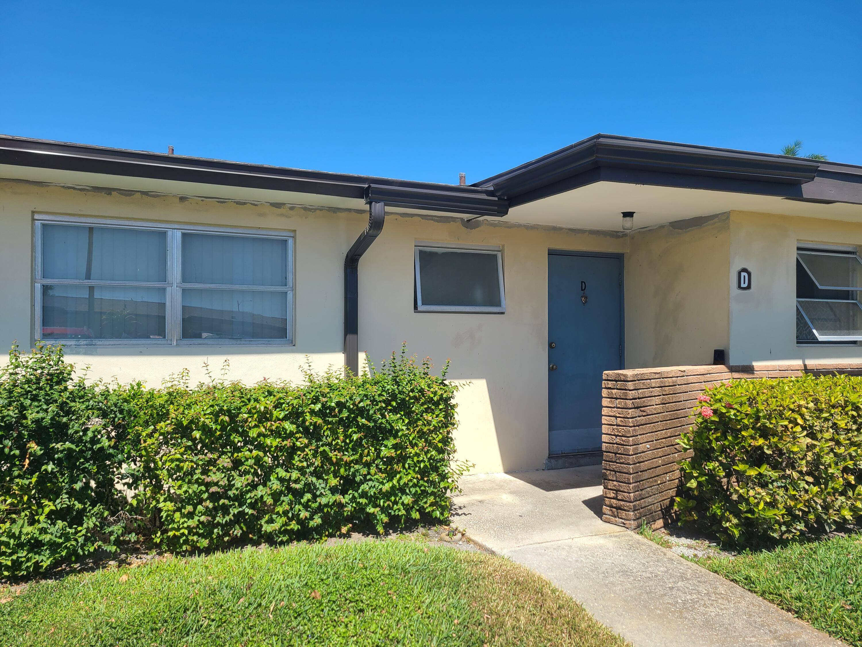 Nice villa in a 55 plus community with a heated pool area, game room, exercise room.