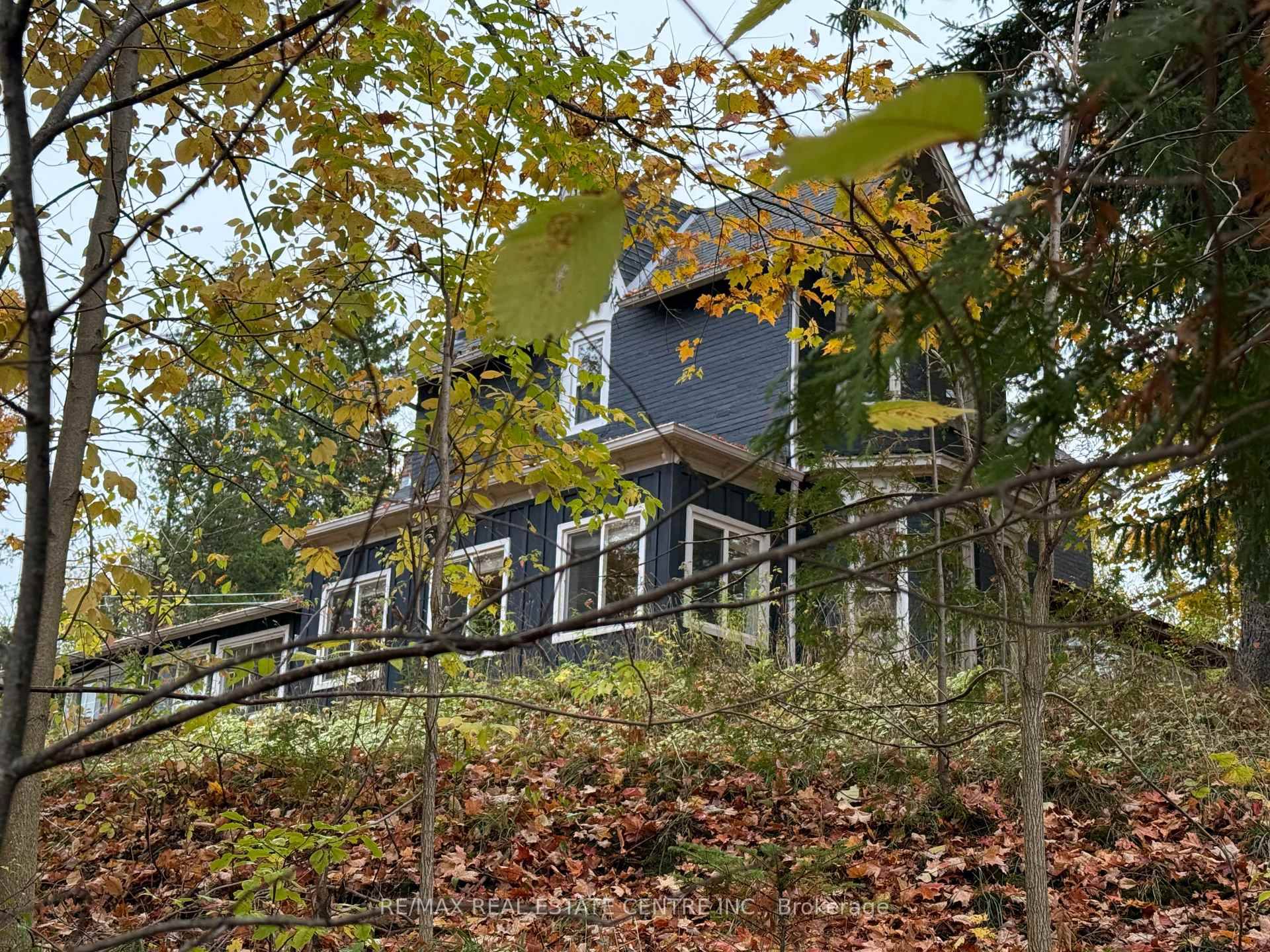Set Atop A Hill Next To The Charming Village Of Hornings Mills Is This Lovely Victorian Century Manse With Original Baseboards, Pencil Windows, Bow Window, Original Doors.