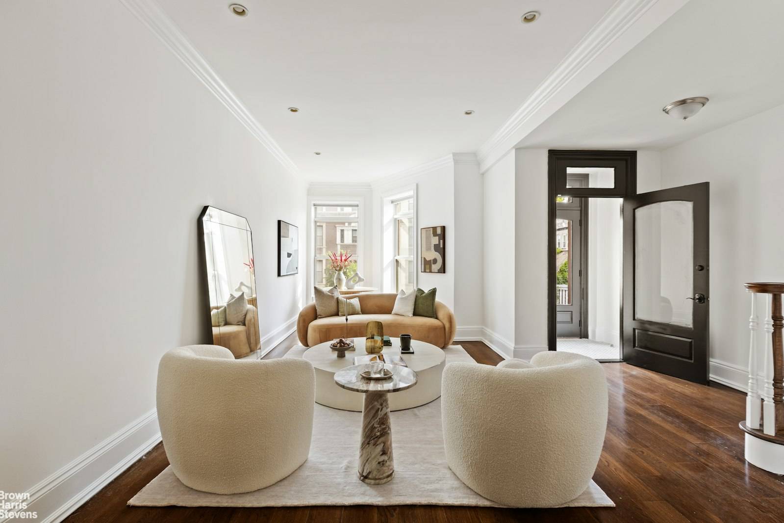 Perfectly situated on a charming tree lined block in the Crown Heights Historic District, 1148 Sterling Place is a beautifully finished two family brownstone offering expansive living, modern comforts, and ...