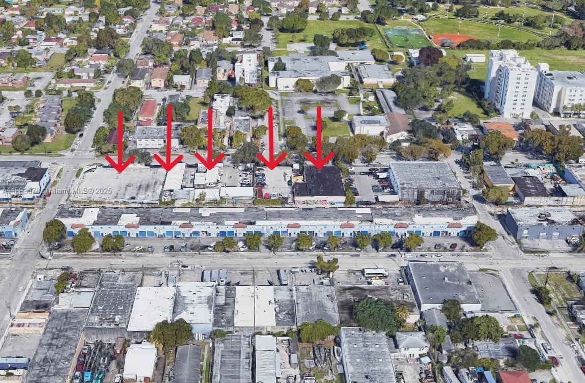 Prime Allapattah assemblage of 5 contiguous lots totaling 61, 858 SF.
