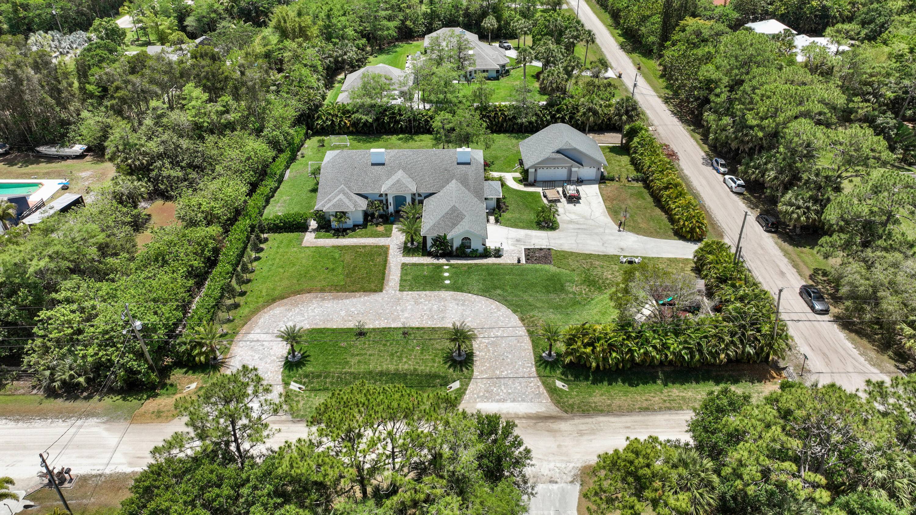 Beautiful estate home located on 1.