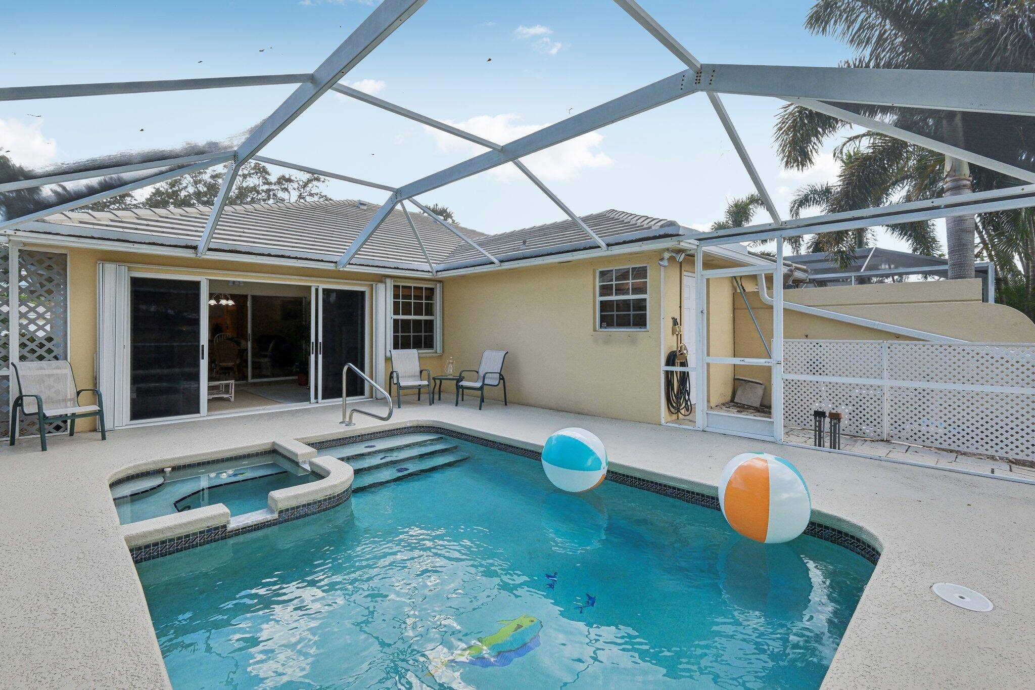 Enjoy peace of mind with major updates already completed 2024 impact windows, 2024 full home re pipe no polybutylene, 2021 AC, 2023 water heater, 2024 washer dryer, new garage opener, ...
