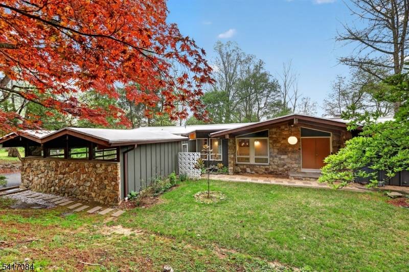 Step inside this wonderful mid century modern home located four minutes from downtown Morristown, which was rated recently one of the top five towns to live in New Jersey.