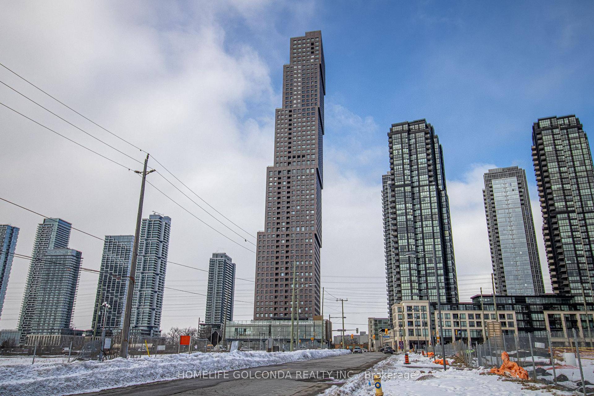 2 bedroom, 2 bathroom suite, located in Vaughan's tallest building.