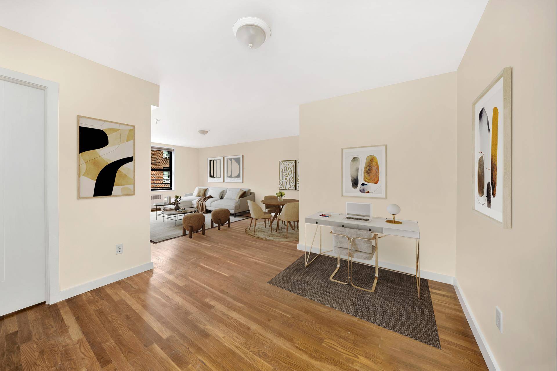 Chic, Sunlit One Bedroom in the Heart of Greenwich Village presented exclusively by Mary Anne Cotter of Douglas Elliman, New York City.