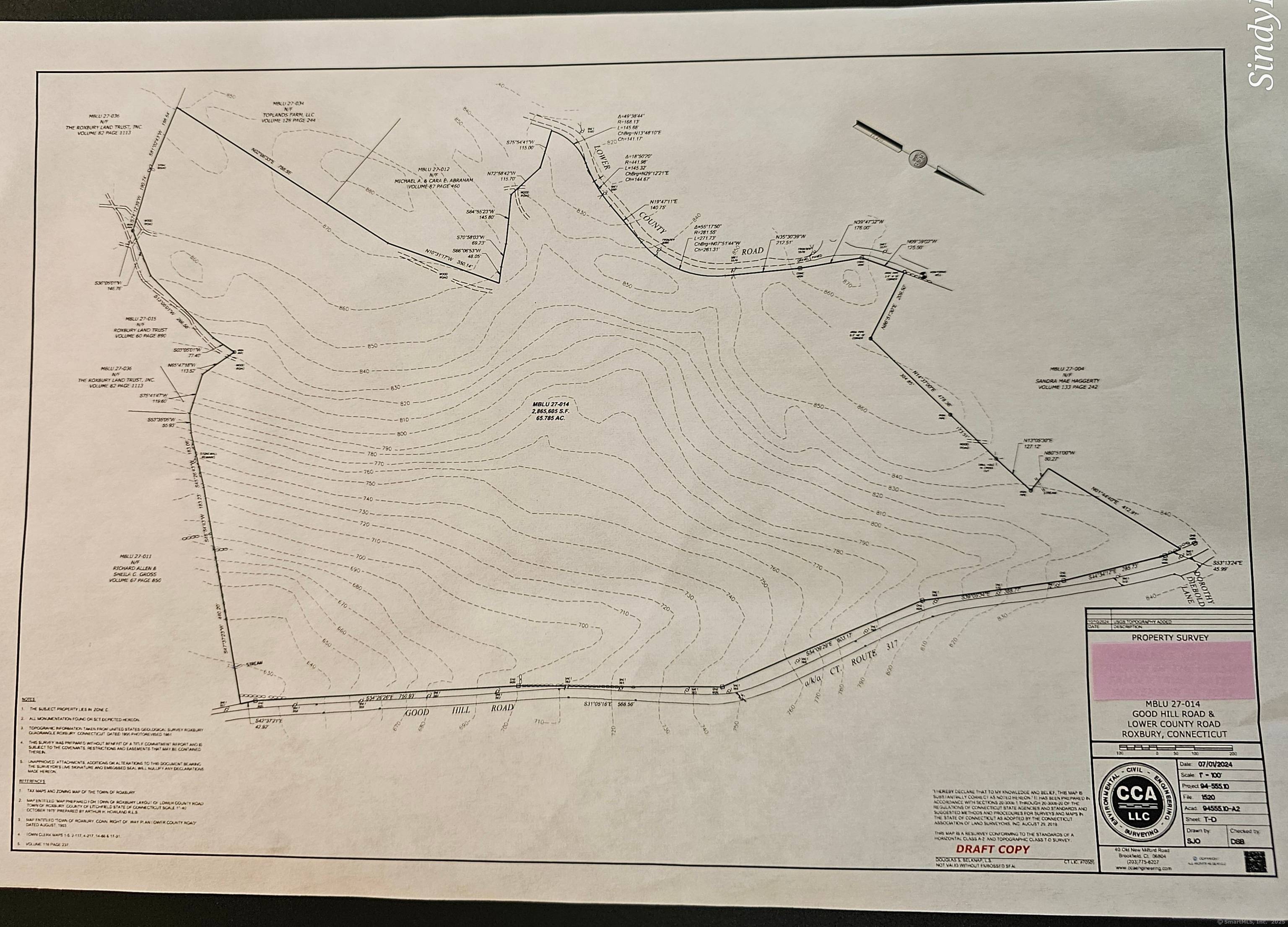 Large parcel of raw land offering a unique opportunity.