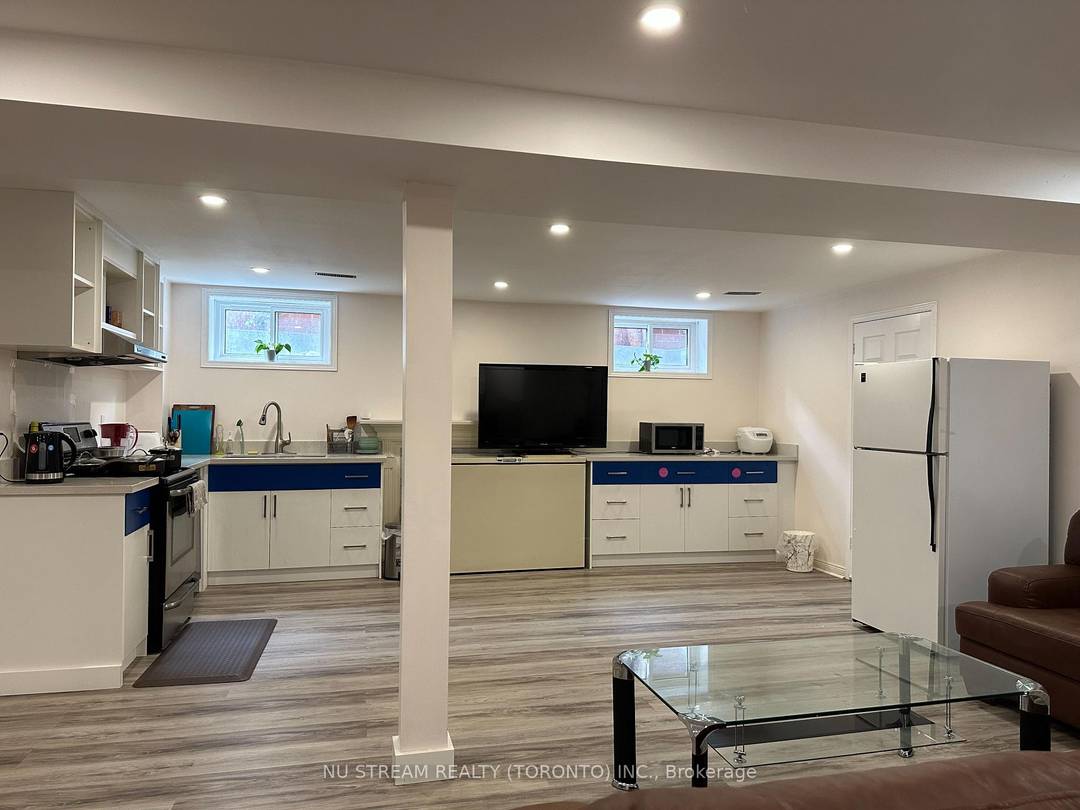 Great Home In Prestigious Thornhill, Separate Entrance Basement Apartment with Big Windows for lease.