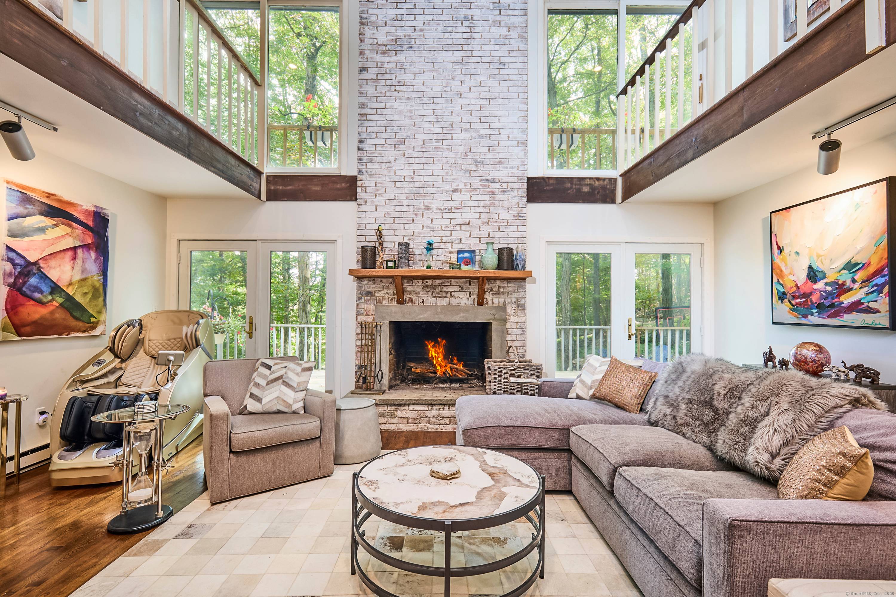 Discover a stunning blend of architectural charm and modern functionality at 191 Steep Hill Road, Weston, CT.