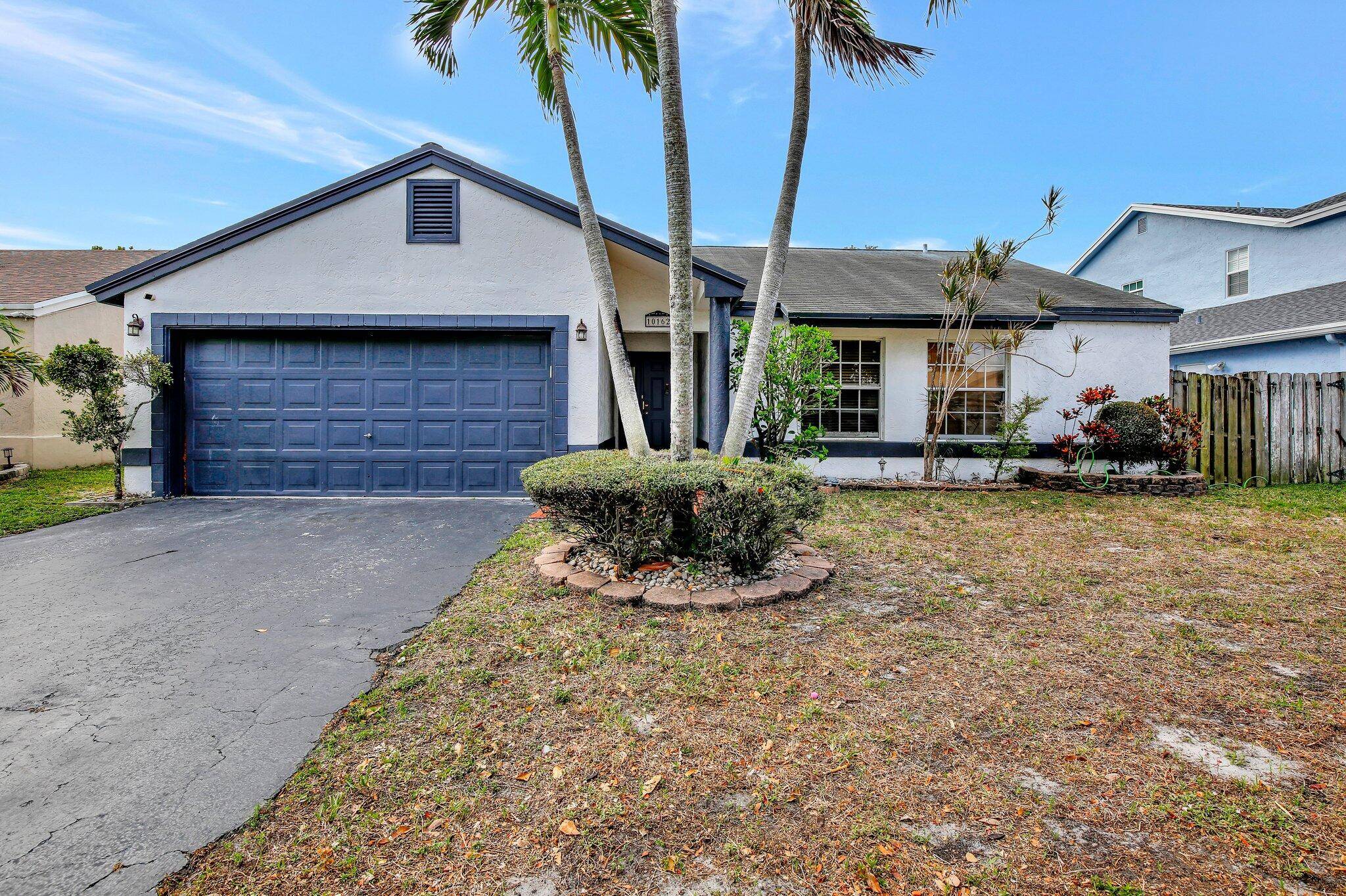 Freshly painted 4 bedroom 2 bath single family home.