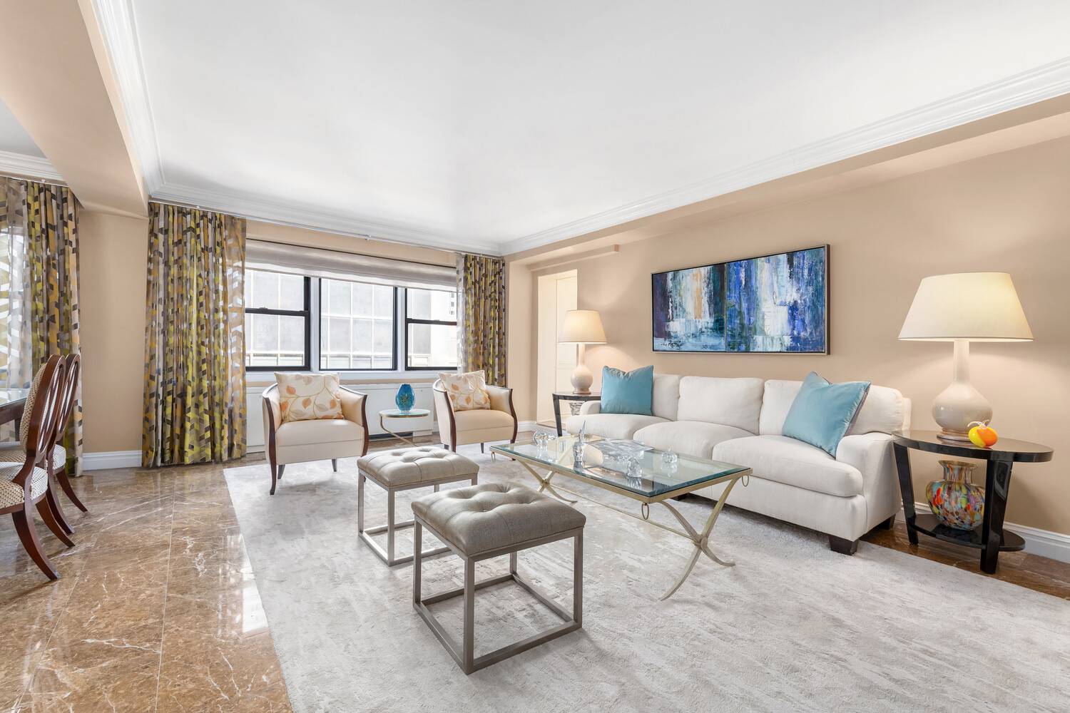 Welcome to this beautiful and fully renovated two bedroom convertible 3 bedroom apartment with 2 full bathrooms and a private balcony, Upon entering this home, there is an elegant entry ...