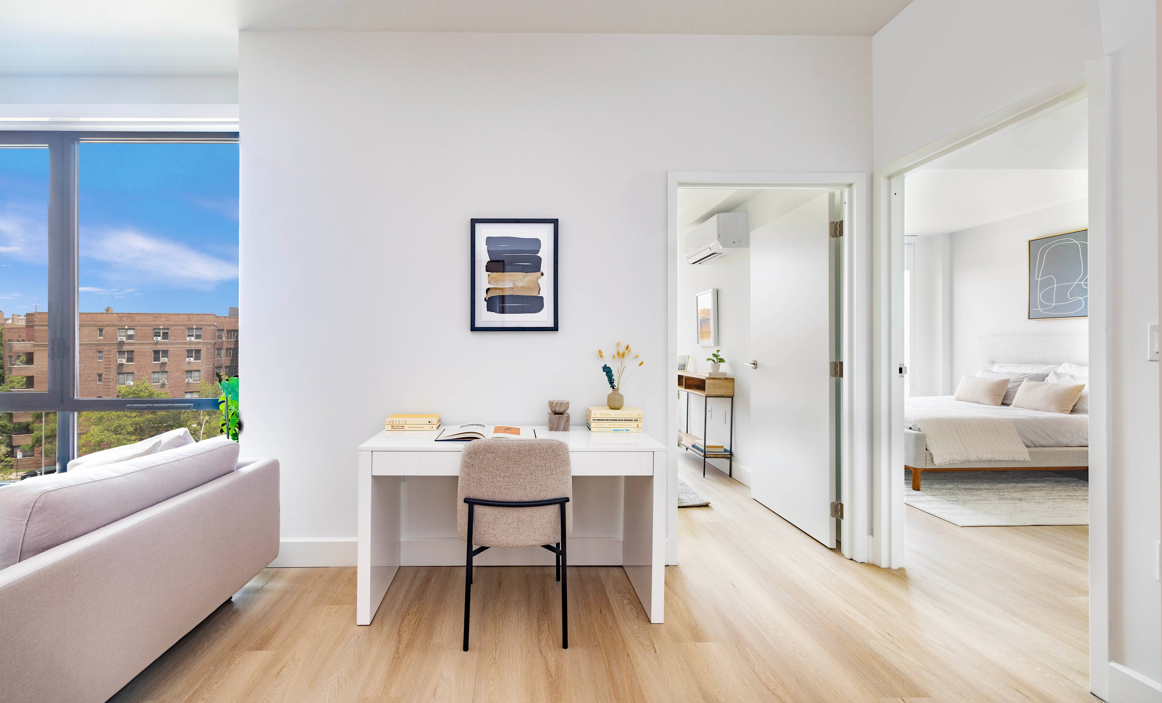 Modern 2 Bedroom 2 Bathroom unit with private Terrace Nestled in the idyllic urban village of Forest Hills, The Yellowstone Apartments embody a blend of sophisticated living and a unique ...