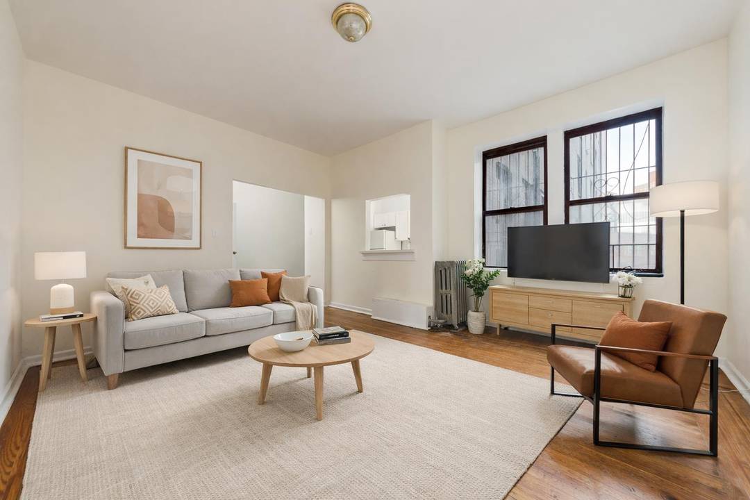 Bright amp ; Spacious 2BR Sponsor Unit for Sale at 69 Tiemann Place Elevator amp ; LaundrySPONSOR UNIT NO BOARD APPROVALFirst available sponsor unit in the building in 25 years ...