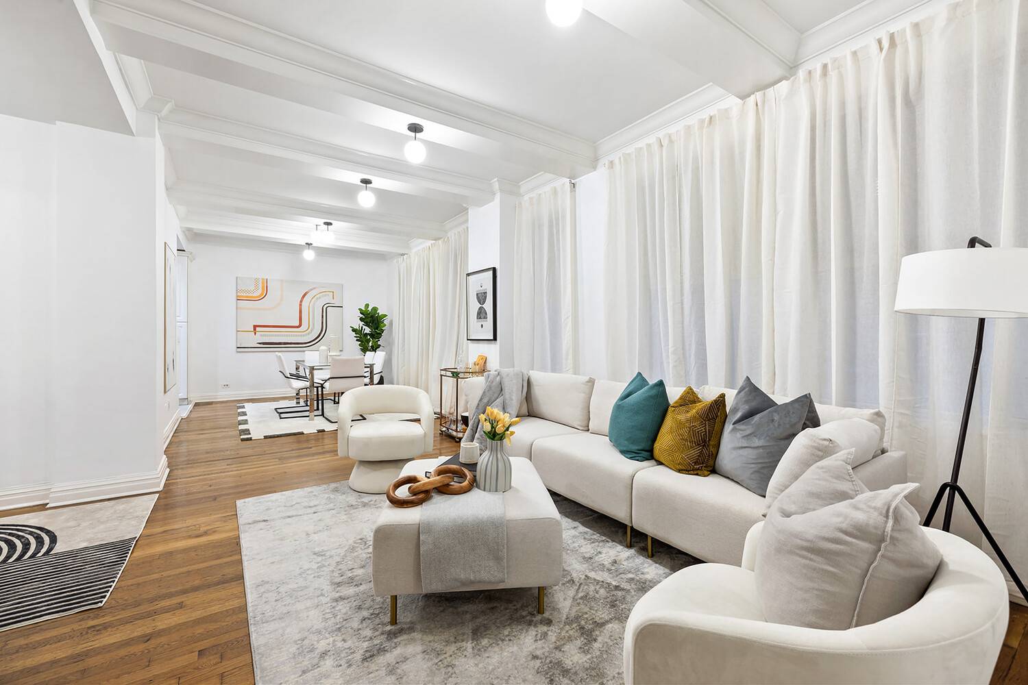 Available for the first time, Residence 2D is a truly rare find a spacious, loft inspired three bedroom nestled in one of Manhattan's most vibrant and sought after neighborhoods.
