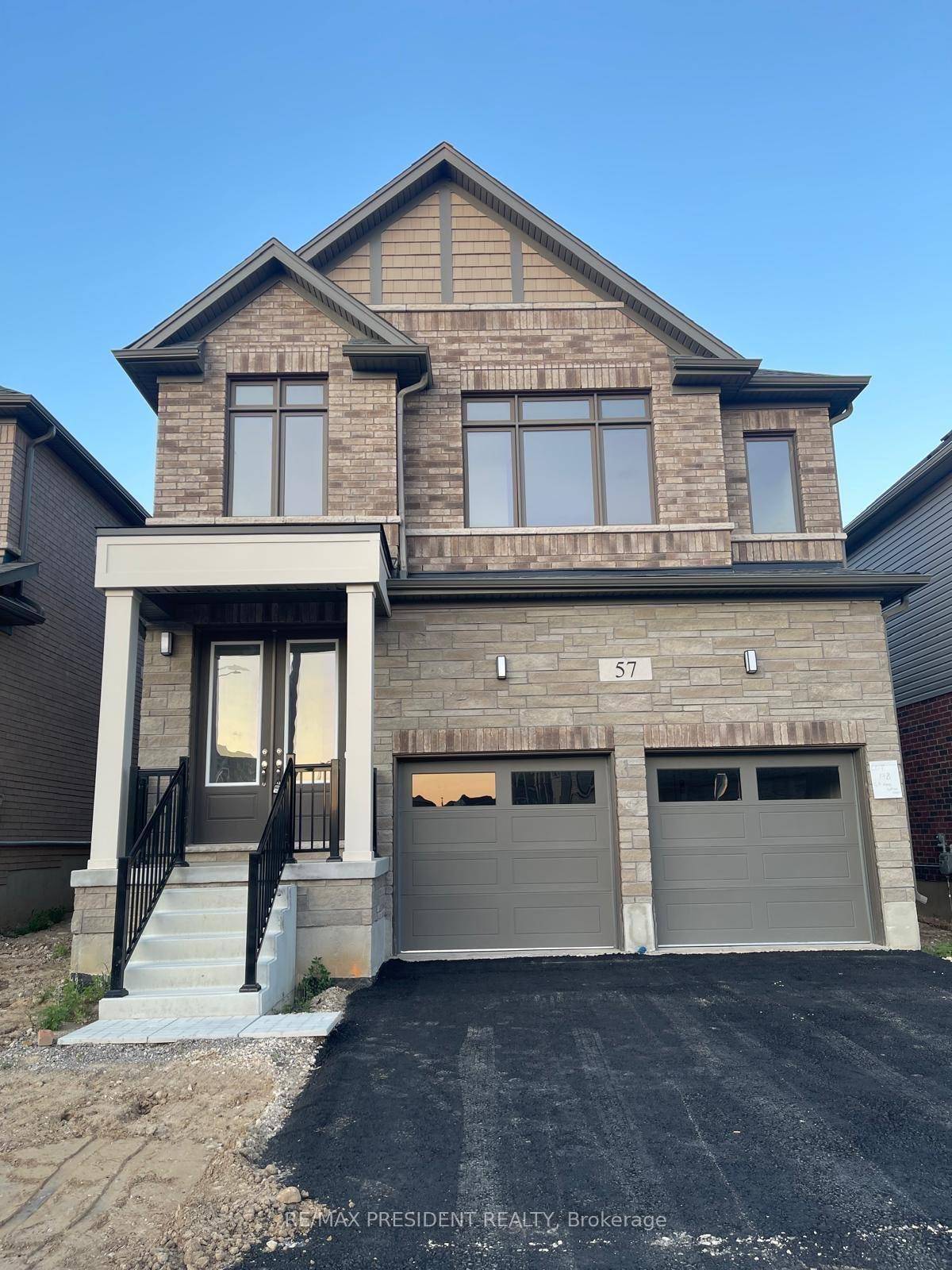 1 year new featured home in quiet Neighborhood of Ayr, on a Ravine lot.