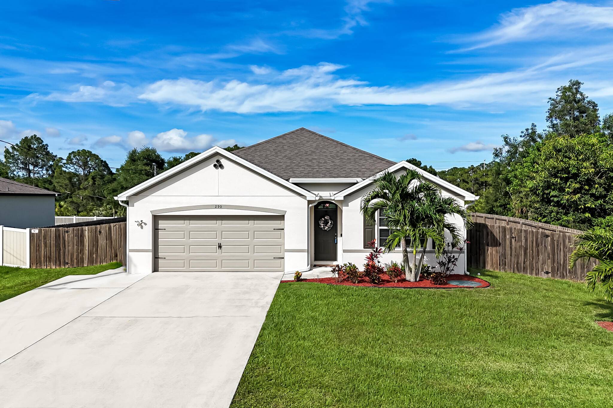 Exquisite well appointed 4 2 2 home with cozy farmhouse vibes and stylish finishes throughout.