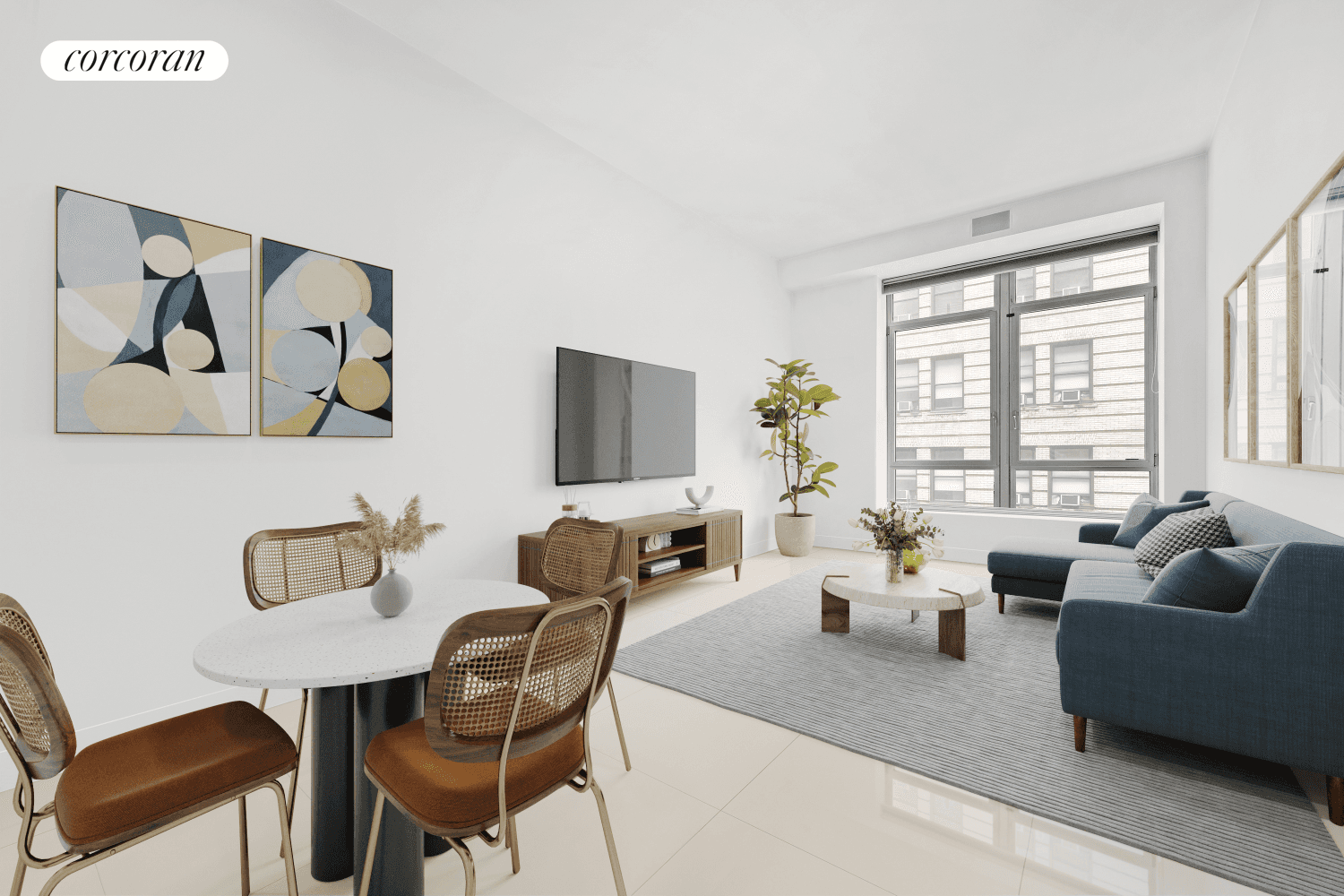 Lofty Aspirations ! This modern and spacious designer studio loft in the Financial District has a lot to offer with soaring 11 foot ceilings, large open living space with room ...