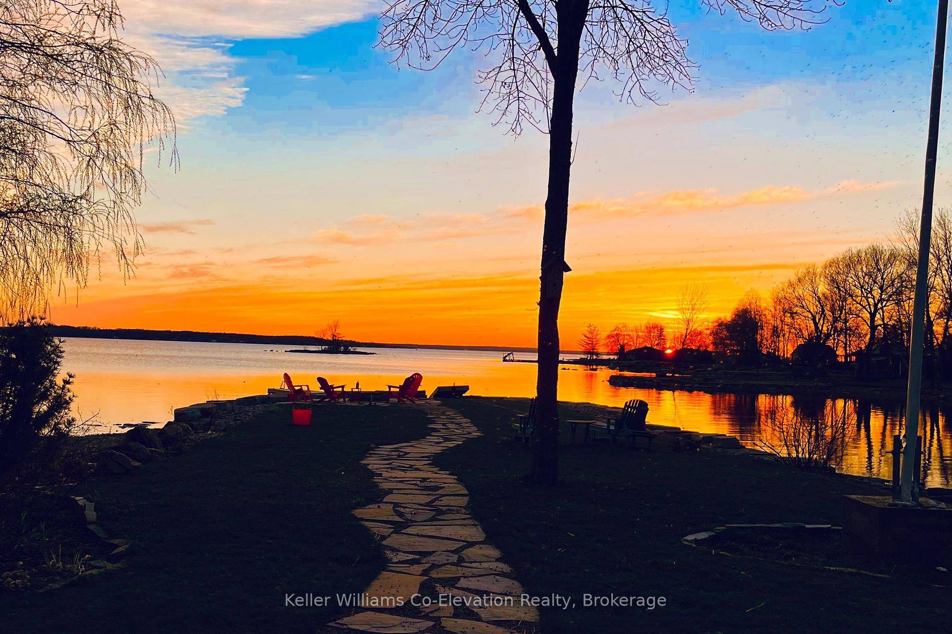 Spectacular Waterfront living on Georgian Bay from this Exclusive Peninsula Point Offering 270 Degree Water Views and Breathtaking Sunsets 365 Days a Year.