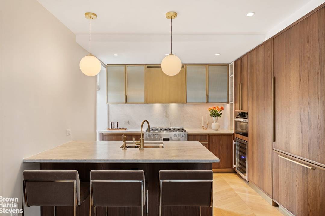 Residence 9D at 393 West End Avenue is a stunning 2 bedroom, 2 bathroom home in mint condition, offering a split floorplan ideal for privacy, Eastern exposure, smart home features, ...