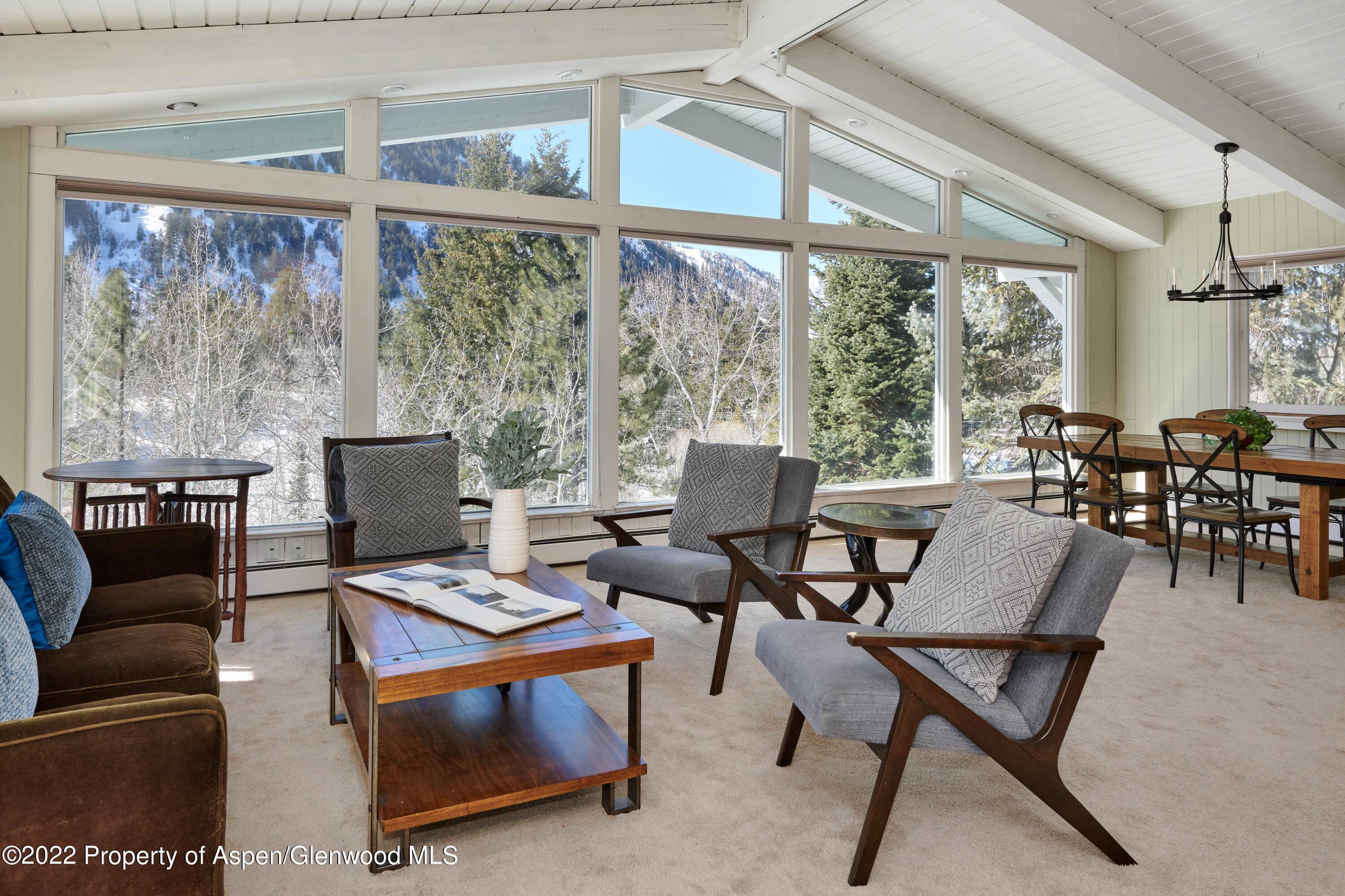 Wonderful duplex home set on a 20, 000 SF lot in East Aspen.