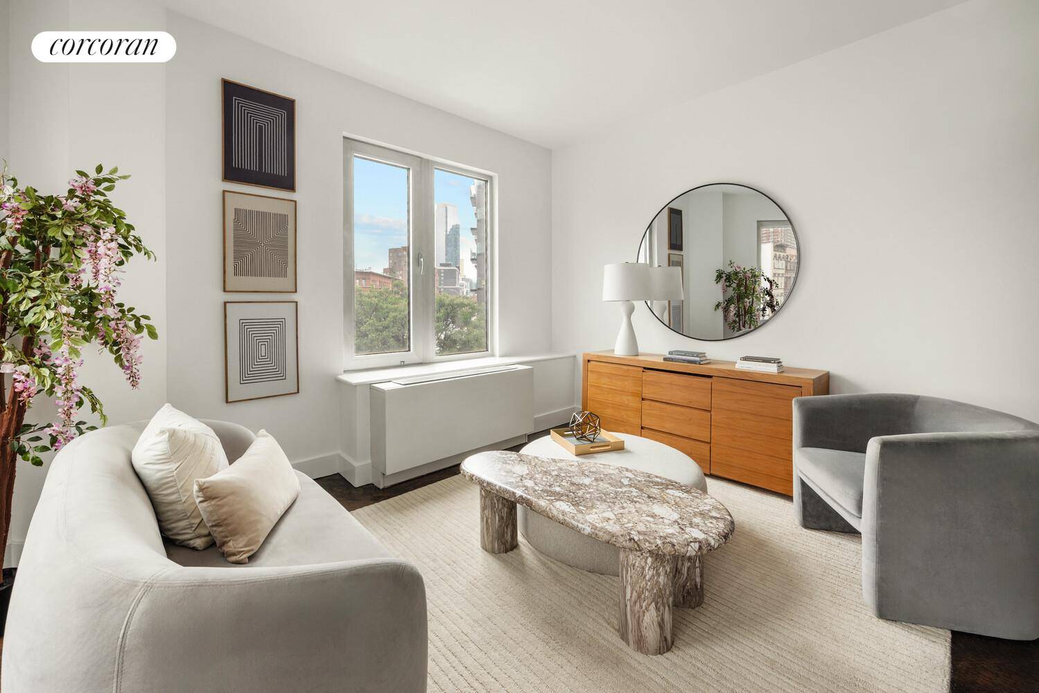Welcome to Residence 3A at 10 50 Jackson Avenue the largest one bedroom line in this boutique Long Island City condominium.