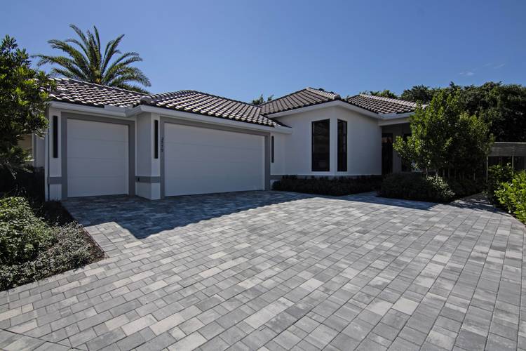 Step into this newly constructed residence that transcends the ordinary, a home where architectural artistry meets effortless livability.