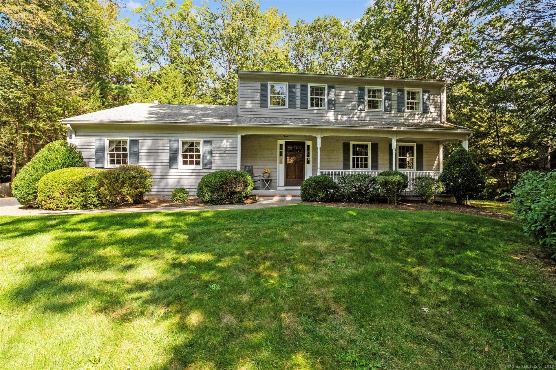 Nestled in one of Simsbury's most popular neighborhoods, this charming 4 bedroom Colonial offers the perfect blend of classic character and modern comfort.
