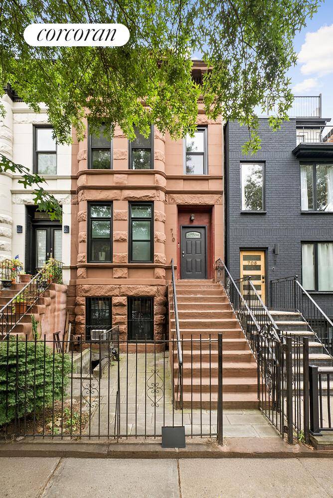 Bed Stuy Two Family Brownstone on coveted Halsey Street with huge upside potential.