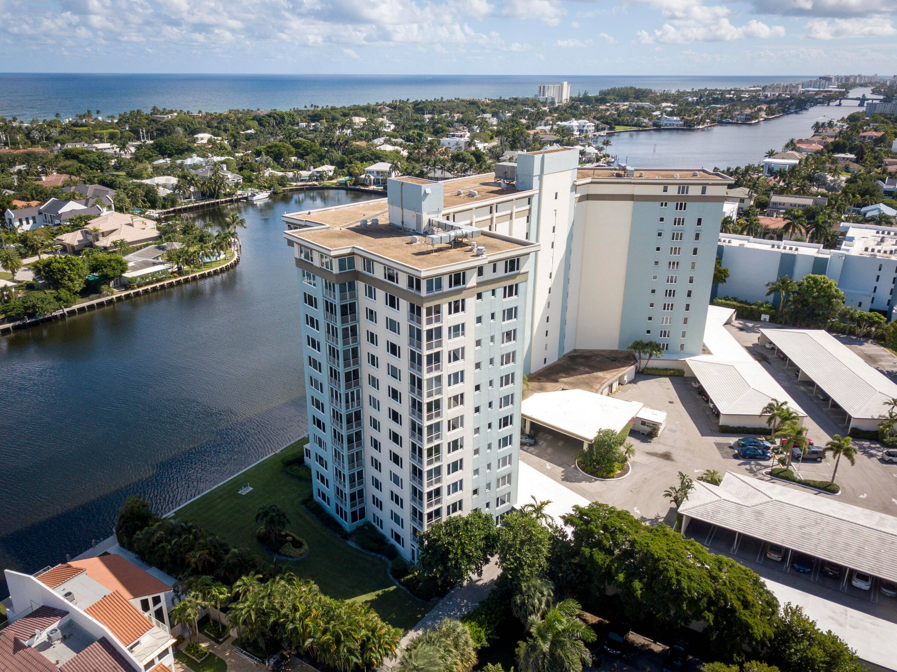 East Delray, Waterfront with Ocean and Intrcoastal Views, and close proximity to Atlantic Ave for under 500, 000.