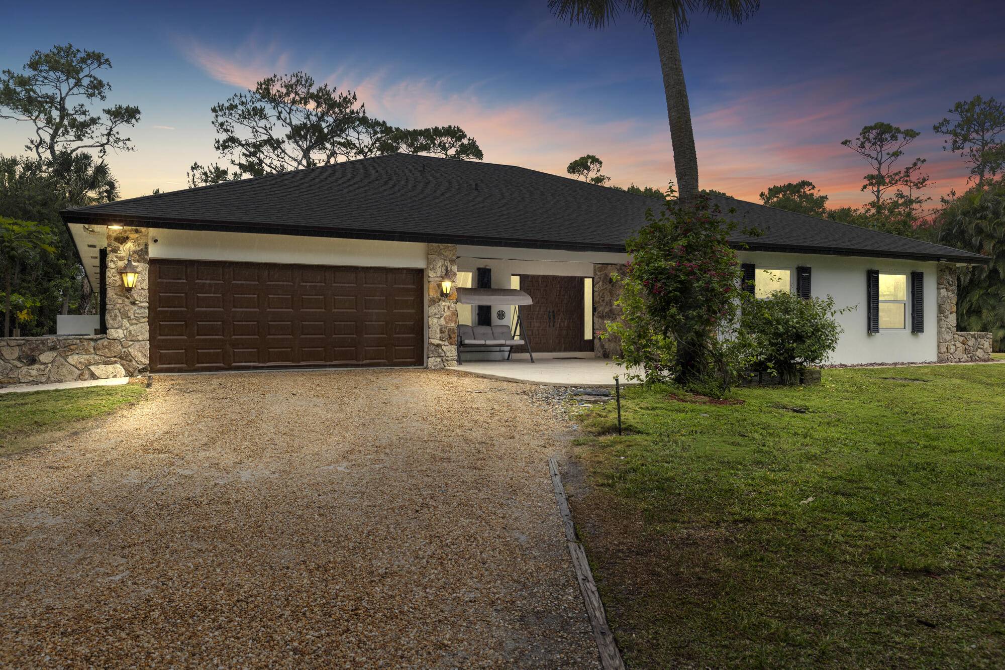 This stunning estate offers 5 oversized bedrooms, a flex room, 2 living rooms, renovated kitchen, fireplace, formal dining room, cabana bath, and separate laundry room all across 4, 100 sq ...