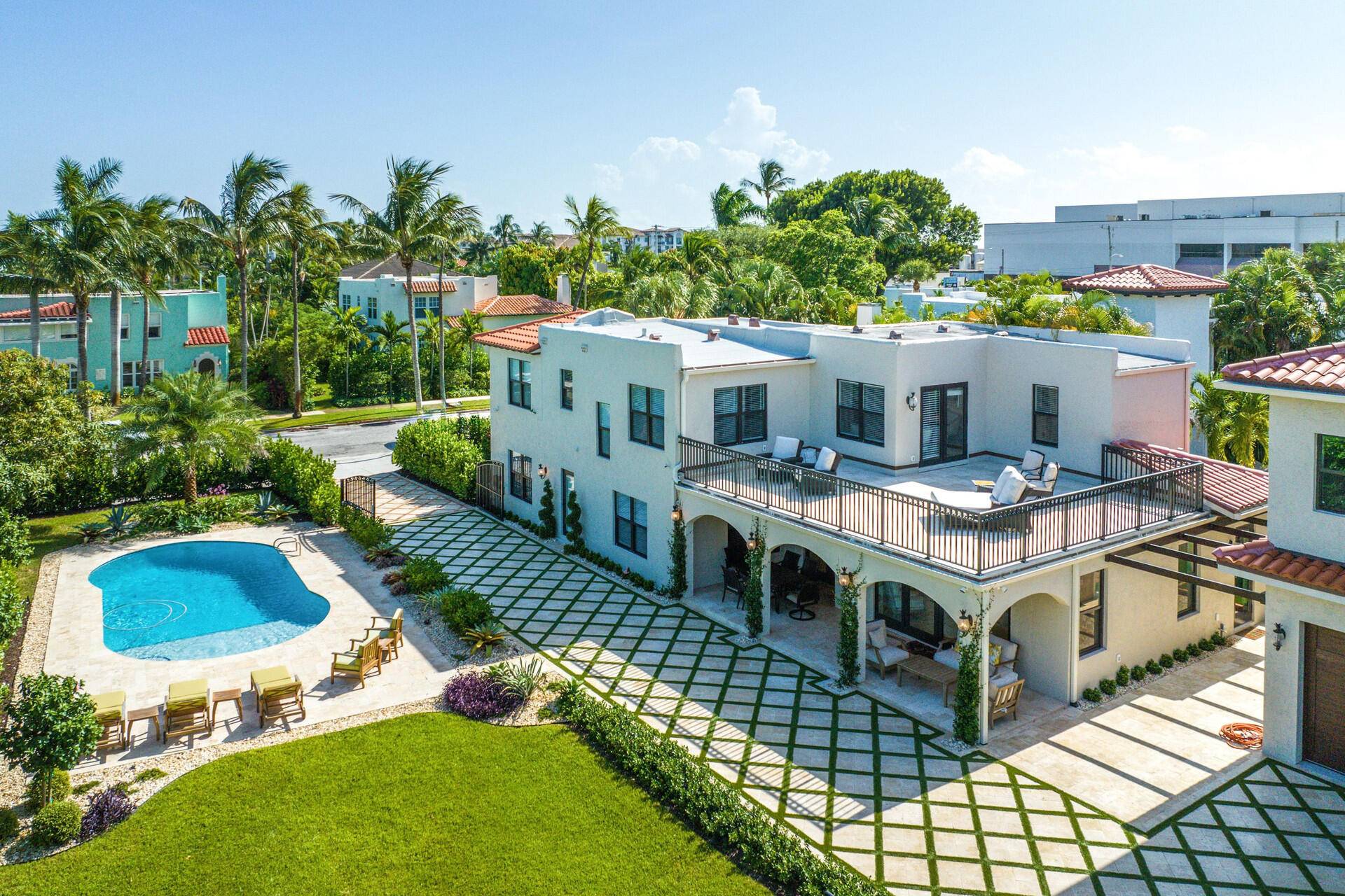 Historic El CID gated estate on a sprawling 13, 000 lot.