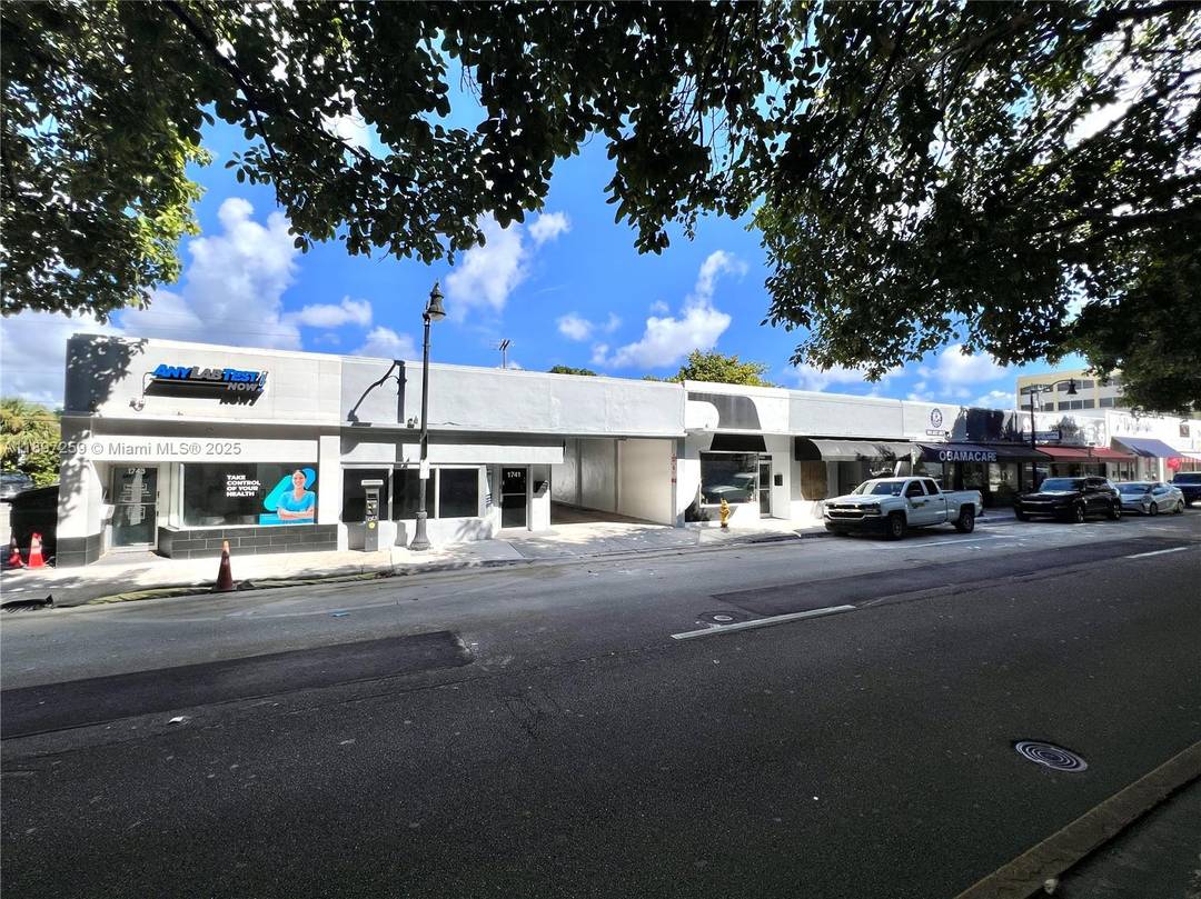 Prime Coral Way retail property featuring 6 tenants across 3 folios with 7, 750 rentable SF on a 12, 684 SF lot.