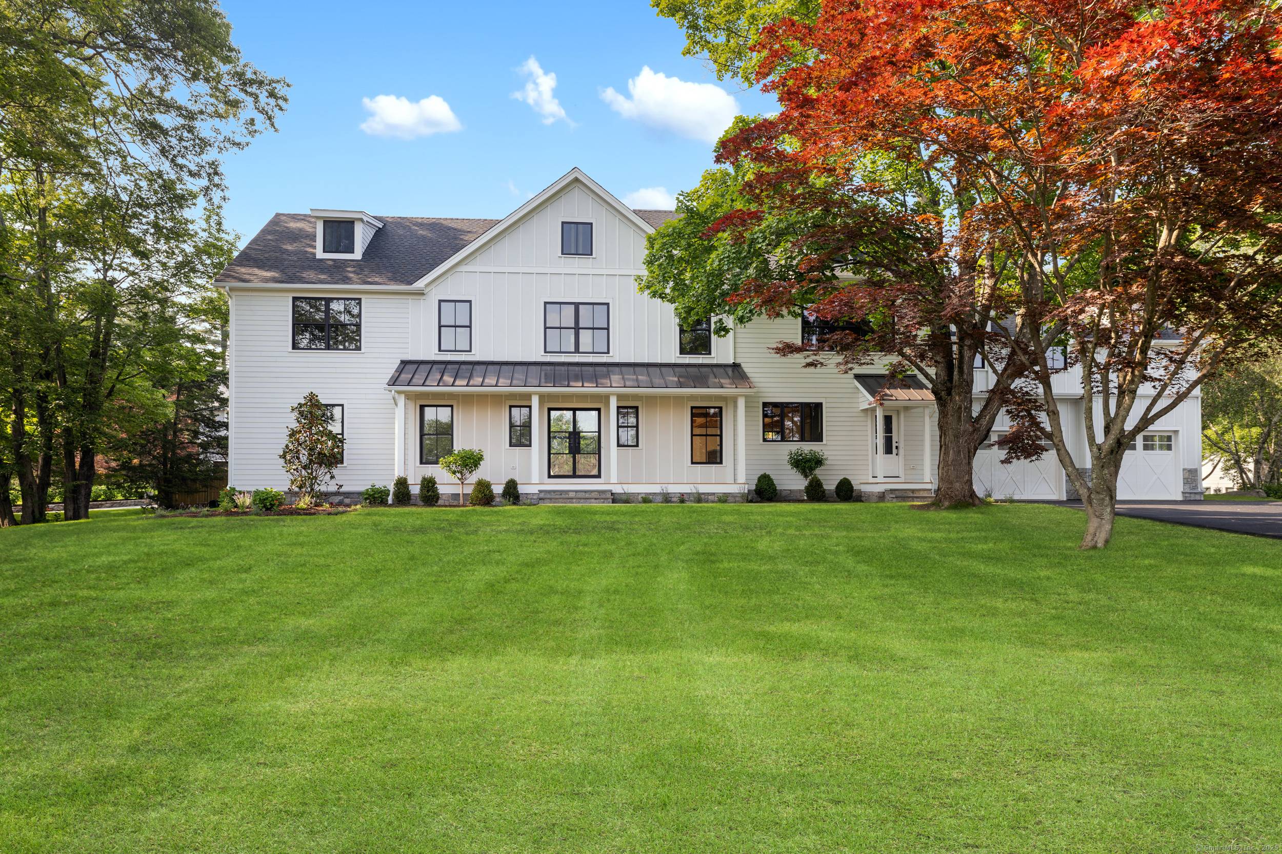 Just completed stunning new construction in the heart of New Canaan.