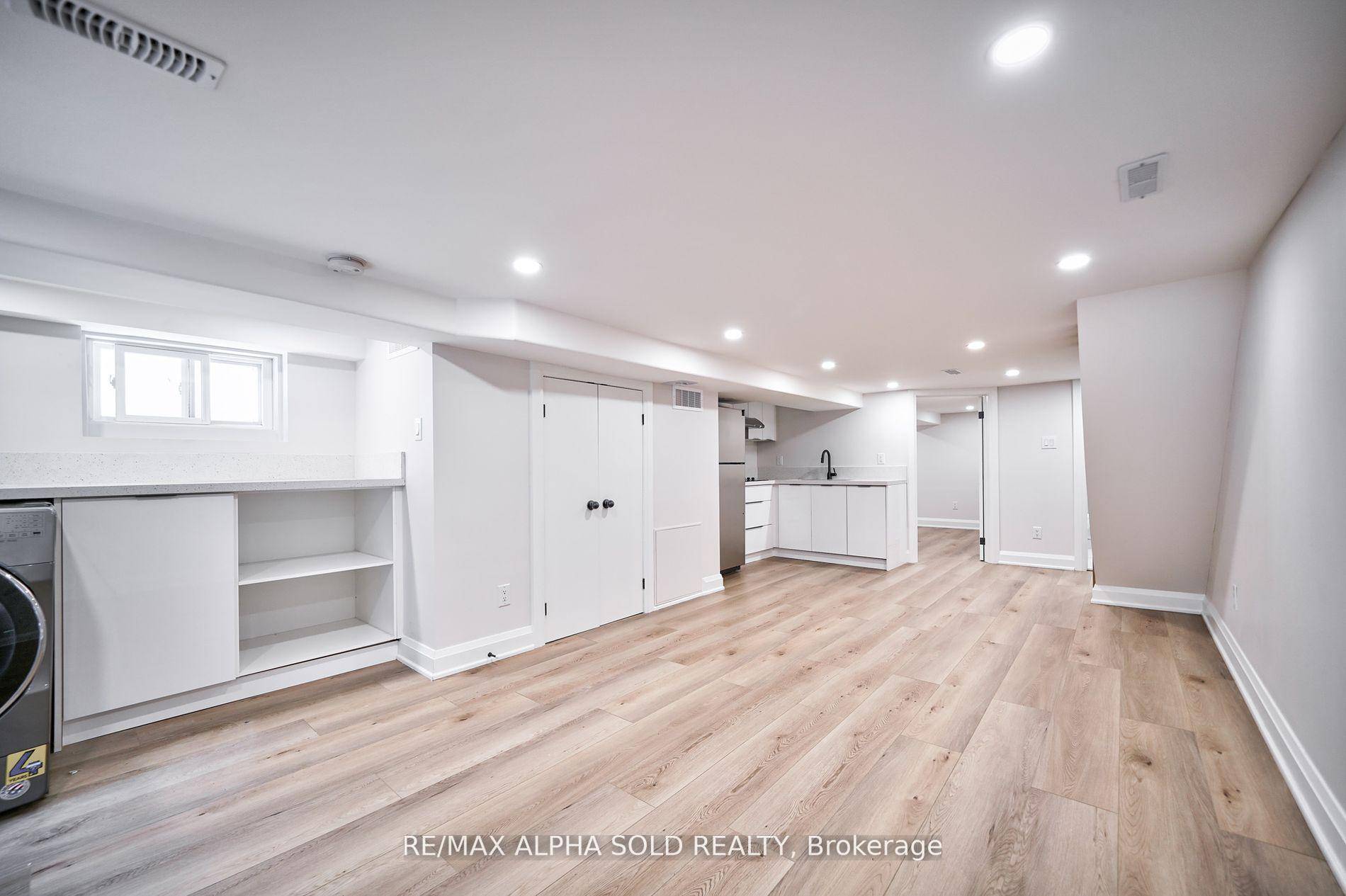 Gorgeous spacious basement On A Quiet Family Friendly Street In Leslie ville !