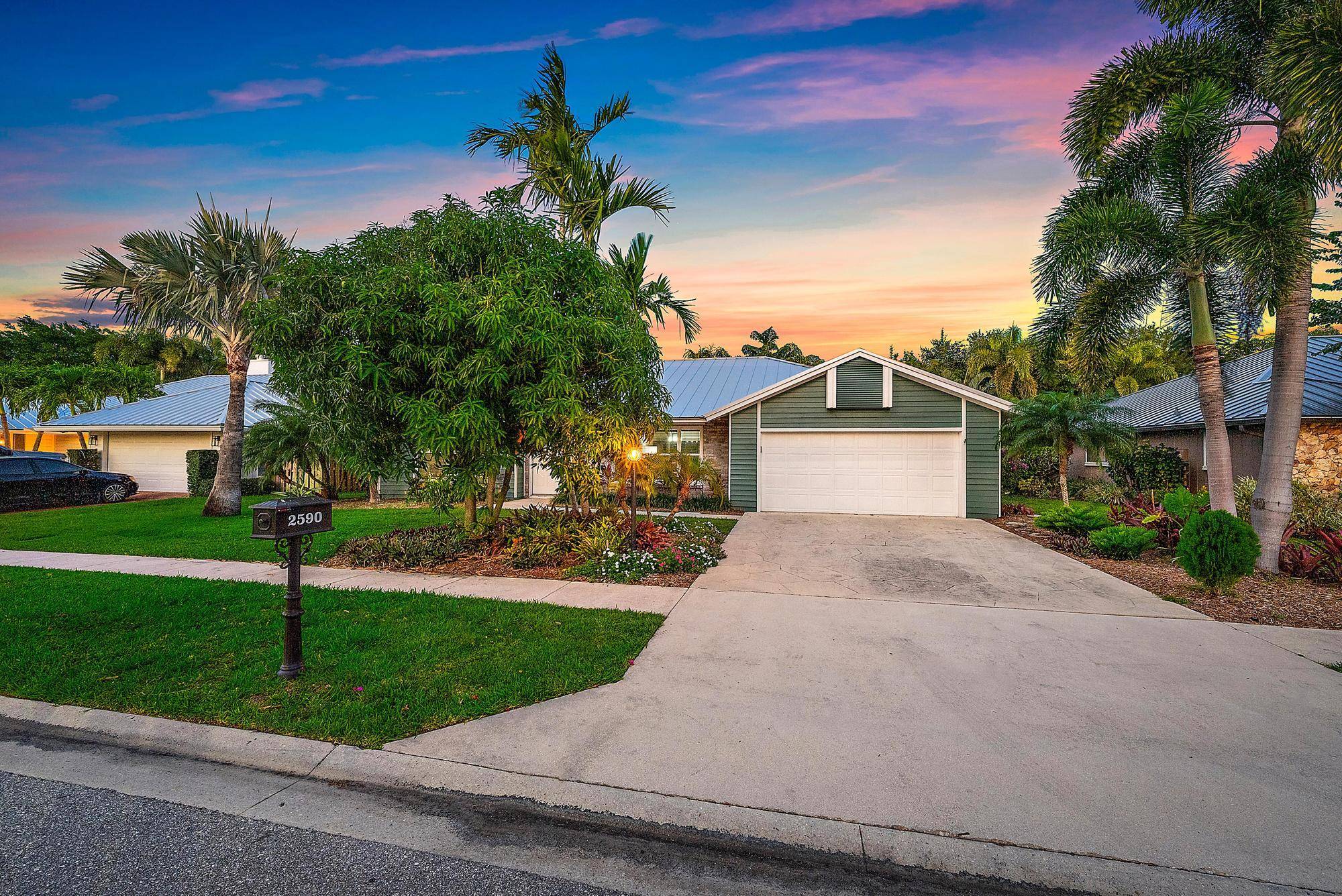 Experience luxury living in this stunning 3 bedroom, 2 bath pool home located in the highly sought after gated community of Frenchmen's Landing.