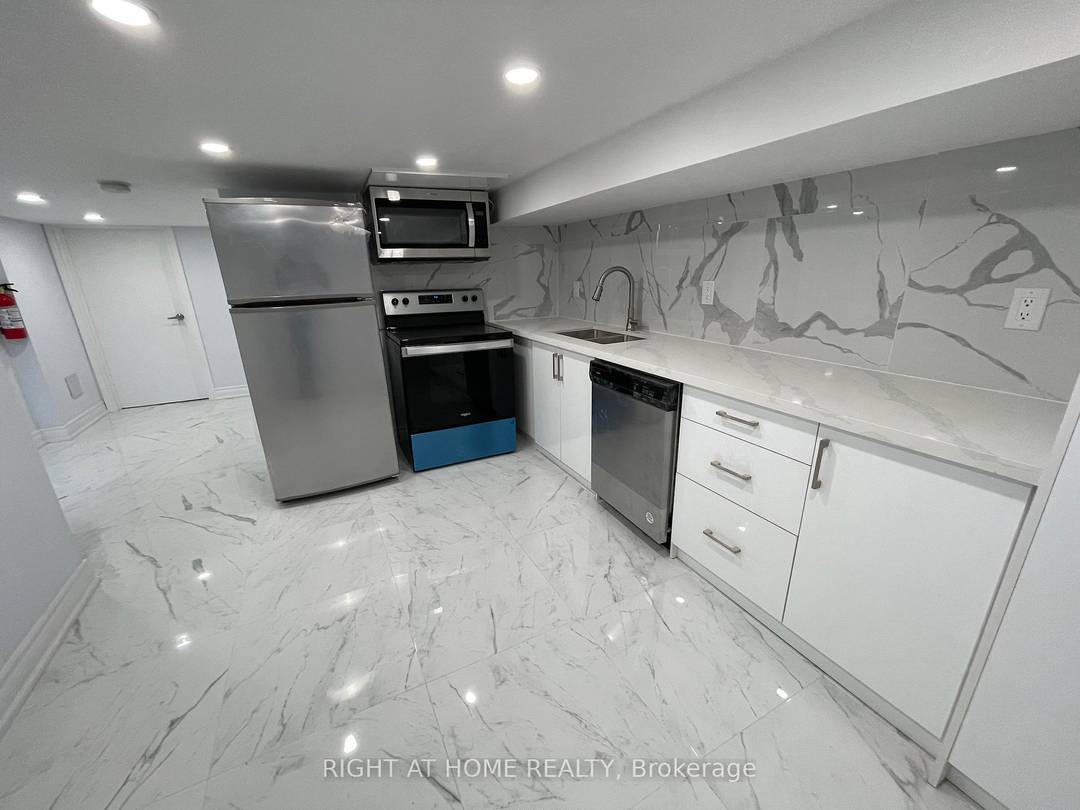 Spacious Two Bedrooms Basement Apartment For Rent.