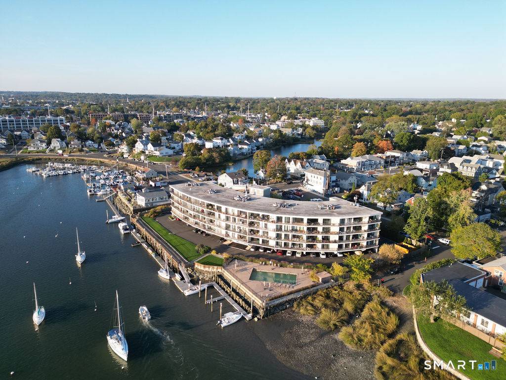 Direct waterfront located in desirable East Norwalk water community.