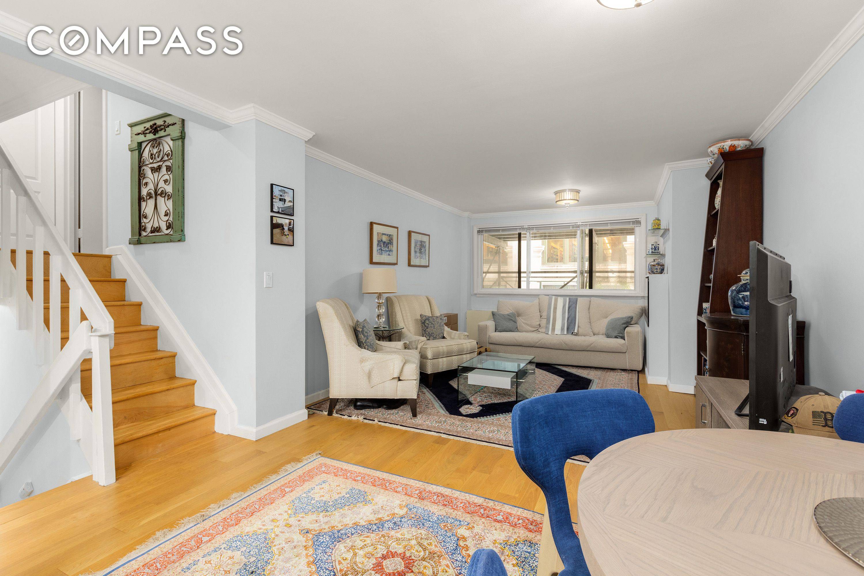A spacious, multi level, 2 bedroom apartment with 2 full baths awaits you at 7 East 35th Street, The Antoinette.