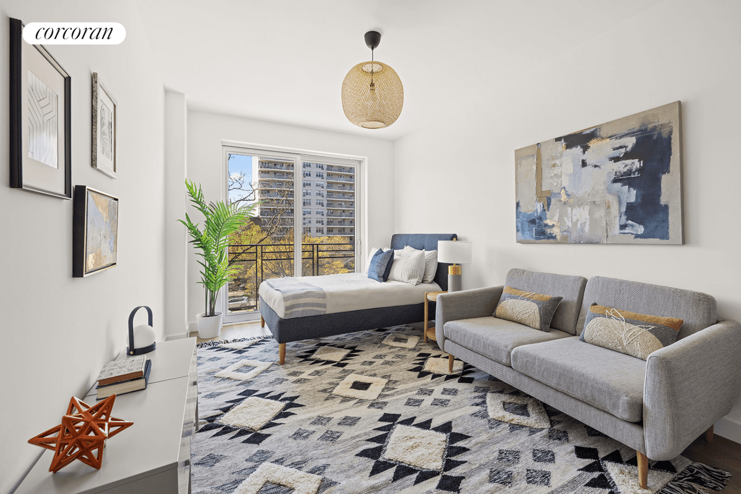 Unit 4A at Ocean 24 Condominiums offers a remarkably spacious and welcoming studio layout.