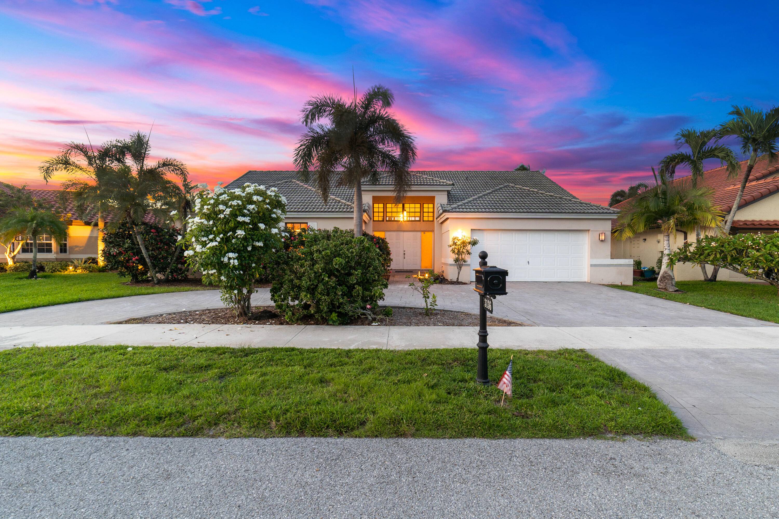 Enter into modern elegance in this 4 bedroom, 2 bathroom residence nestled in the highly sought after Forest Ridge community of Davie.