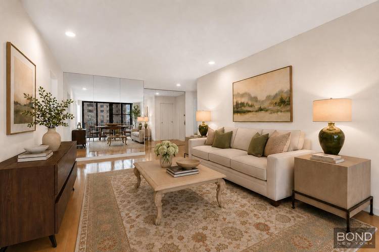Apartment 14C at Park Towers, Gramercy's coveted coop, welcomes you into its inviting and light filled space with wide open views facing South and West.