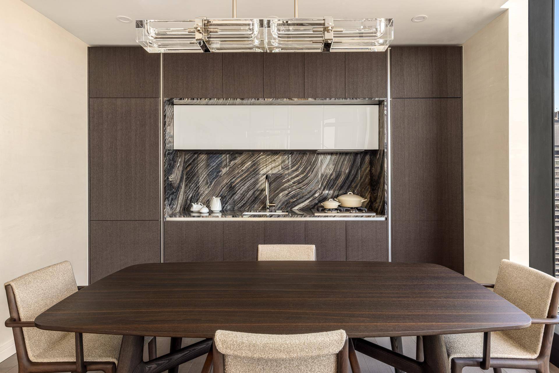 Residence 64D at The Greenwich by Rafael Vinoly is a high floor studio showcasing magnificent southern and western exposures and panoramic views of the New York Harbor and the Verrazano ...